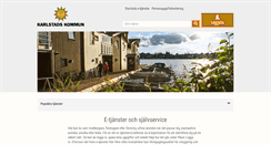 Desktop Screenshot of e-tjanster.karlstad.se